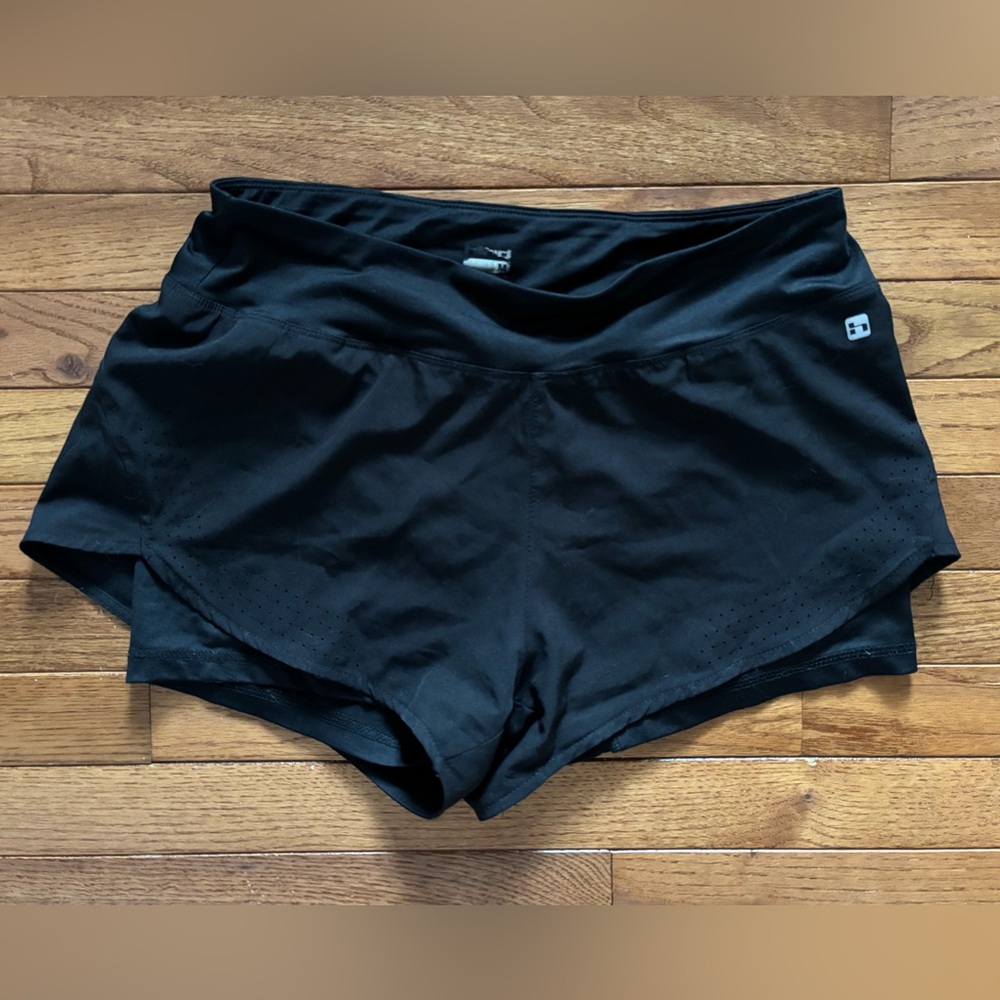 Hind Women's Black Athletic Shorts size Medium
